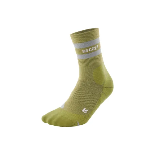 Cep Hiking 80s MID CUT Компрессионные носки Высокие носки Мужские 1 упаковка Оливковый