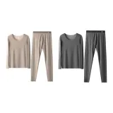 2 комплекта одежды (Светло-Кофейный + Темно-Серый)