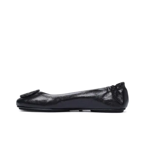 TORY BURCH Minnie Женские Повседневные Туфли Женские Черные