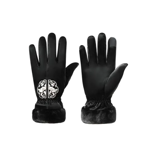 NANJIREN Утолщенные Теплые Перчатки Женские