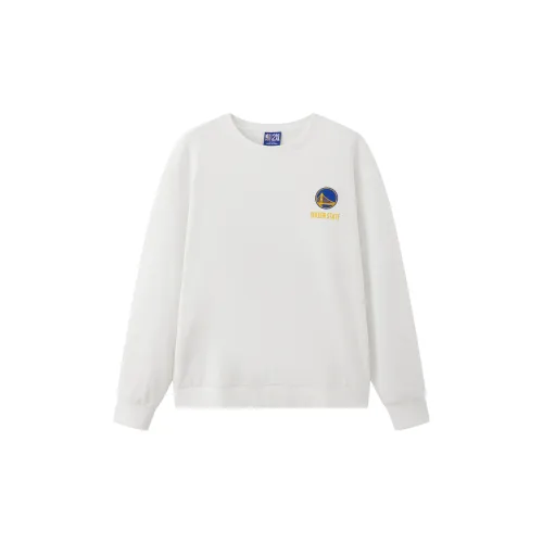 NBA Golden State Warriors Белый Унисекс Свитшоты