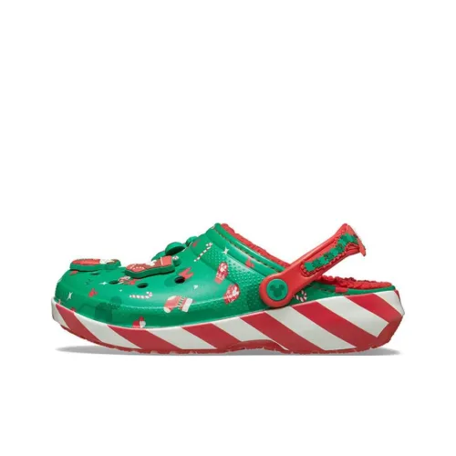 Crocs Sabo Женские Зеленый Красный Белый