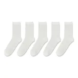 5 пар (5 белых)