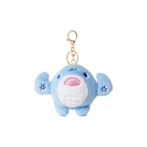 A Little Tide To Play Милый MUSCLE Shark Charm Кукла Plush Подвеска 10 см Рекомендуемая высота