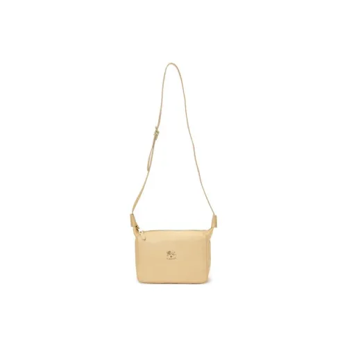 Il Bisonte Сумка через плечо из коровьей кожи женская хаки