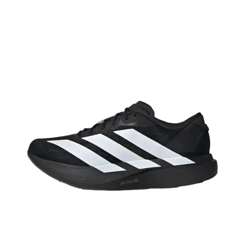 Adidas Adizero Evo SL Беговые кроссовки Низкий топ Черный Белый Мужской