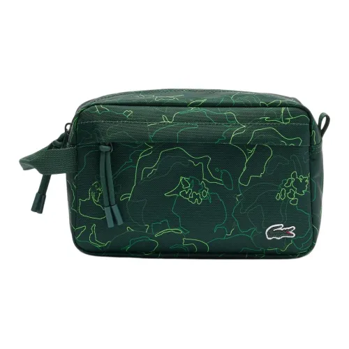 LACOSTE Полиэстер Хранение Сумка Мужская Зеленая