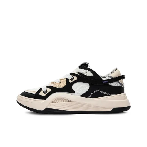 361° AG Chao Ge 2 Yin Yang Противоскользящий Устойчивый к истиранию Низкий Топ Casual Унисекс Белый Черный