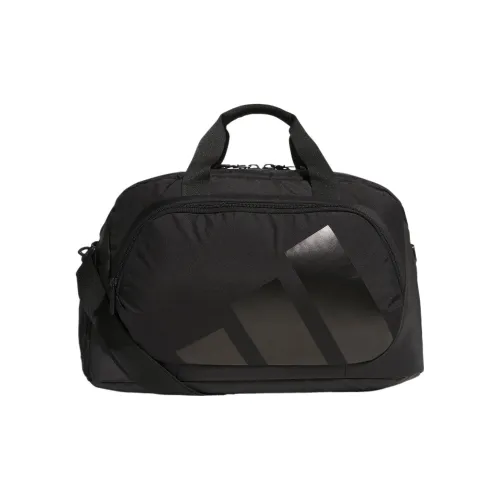 Adidas Полиэстер Сумка для тренировок Сумка Спортивная Сумка Средняя Мужская Черная