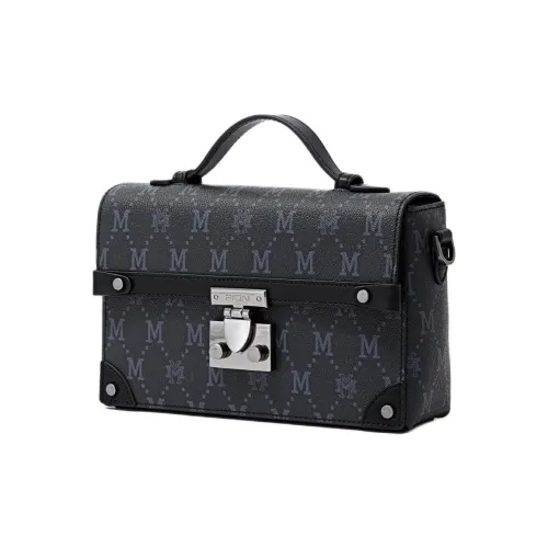 FION Mountain and Sea Journey Series Искусственная кожа Сумка Средний Женский Черный