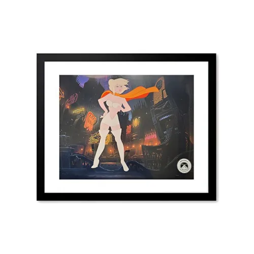 Three For 'Красота Conquers Все' Мультяшный с Gallery Сертификат Рамка Аниме мерч