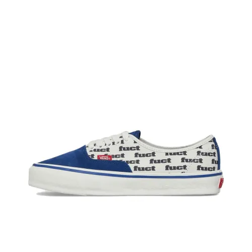 FUCT x Slam Jam x Vans Аутентичные низкие кроссовки для скейтбординга унисекс синие