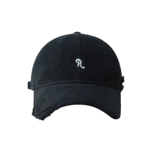 FREE RABBITⅡ Корейский стиль Модный бренд R Буква Вышивка Кепки Унисекс