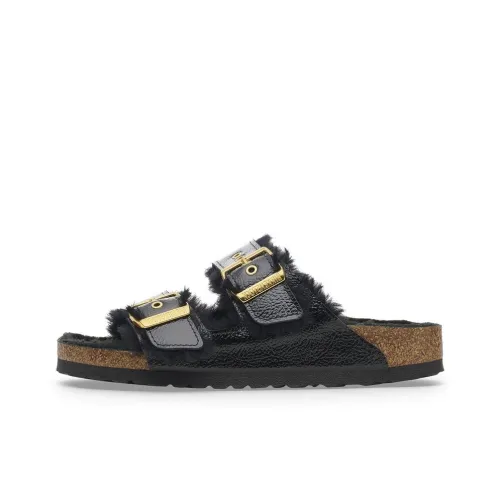 Birkenstock Slip-resistant Слипоны Женские Черные Узкие