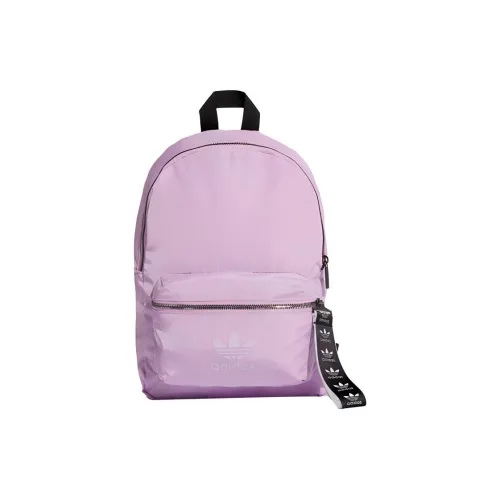 Adidas Originals Nylon Backpack Standard Women's Light Purple