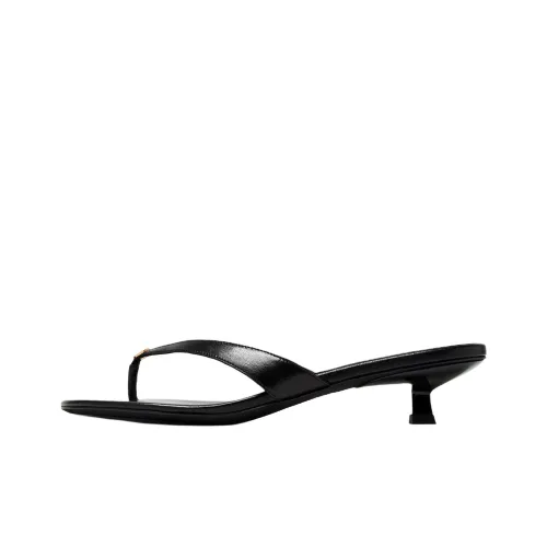 TORY BURCH Capri Шлепанцы 3,5 см Женские Черные