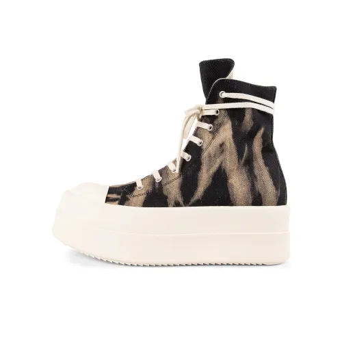 Rick Owens DRKSHDW High Top Canvas Shoes Men's