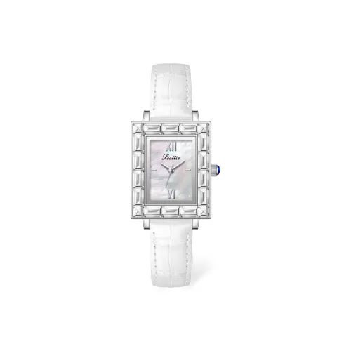 SCOTTIE Кварцевый Movement Унисекс Часы 28мм*23мм*8мм Белый