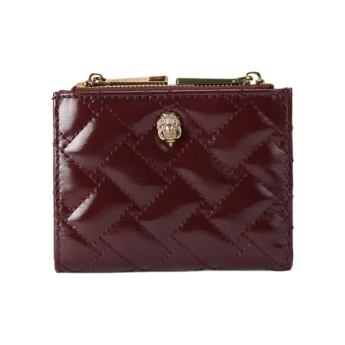 Kurt Geiger London Кожа Кошелек Мини Женский Бордовый