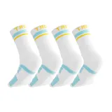 Белый Синий Профессиональный Детский Спортивные Носки [2 упаковки]