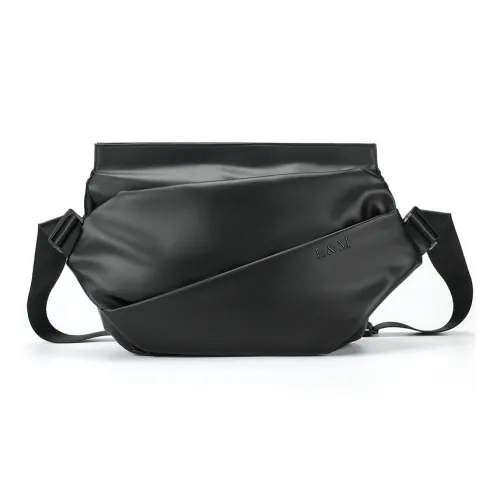 L&M Слинг-сумки Черный Мужской
