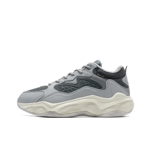 XTEP Термический Износостойкий Резистентный к Сдавливанию Bottom Resistant MID Топ Casual Мужской Серый