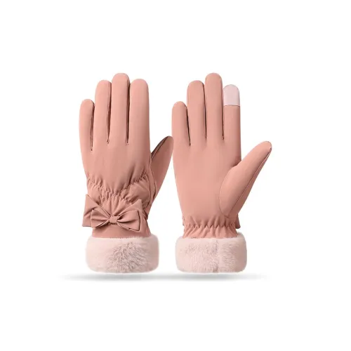 CARDANRO Кожа LIKE Ткань Вязаные перчатки Женские