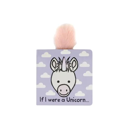 JELLYCAT Fun Universe Collection 'IF I Were A 1 Pack Unicorn' Картинная книга История Аксессуары для кукол