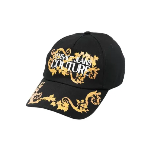 VERSACE JEANS COUTURE Хлопок Кепки Мужской Черный Желтый