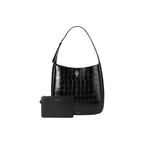 Kurt Geiger London Кожа Сумка Сумка через плечо Большая Женская Черная