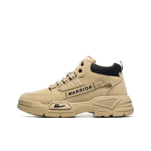 Warrior Slip-resistant Abrasion-resistant Waterproof Высокий топ Походная обувь Мужской Хаки Черный