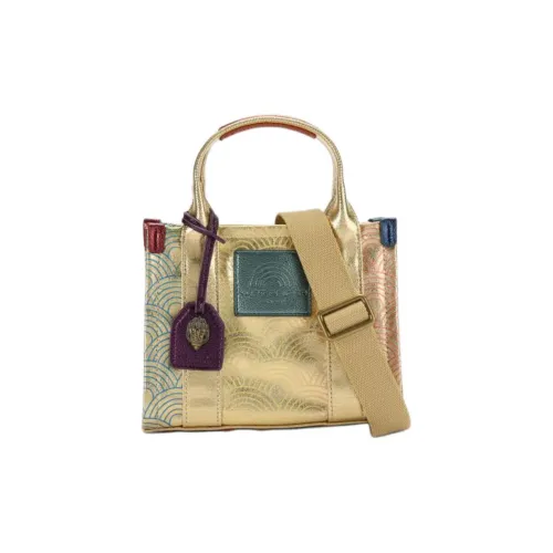 Kurt Geiger London Холщовая сумка сумка через плечо сумка экстра маленькая женская золотая