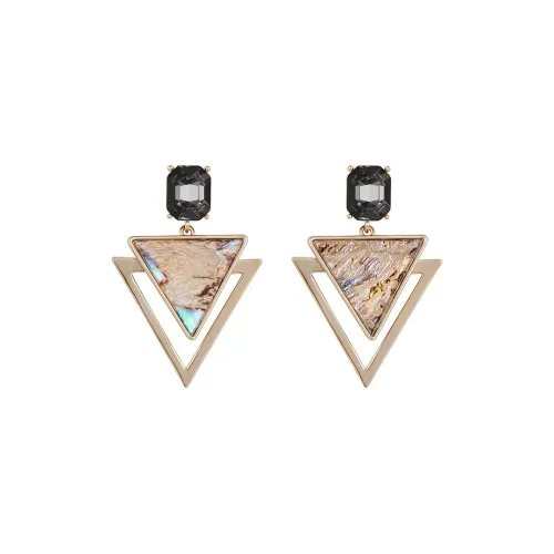 Серьги-гвоздики CAROMAY из серебра S925 женские