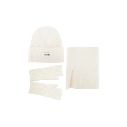 TUCANO Смесовая шерсть Шапка-бини Комплект Женский