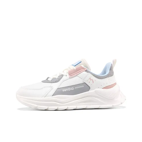 361° Амортизация Дышащий Легкий Низкий Топ Casual Женский Белый Серый