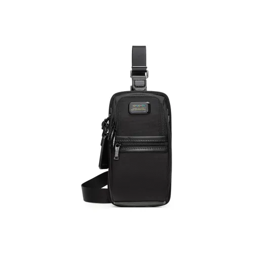 HORSEMEN Баллистический нейлон Мужская сумка через плечо Сумка-слинг Стандартная Мужская Черная