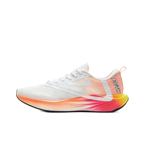 PEAK Беговые кроссовки Low Top Белый Красный Мужской