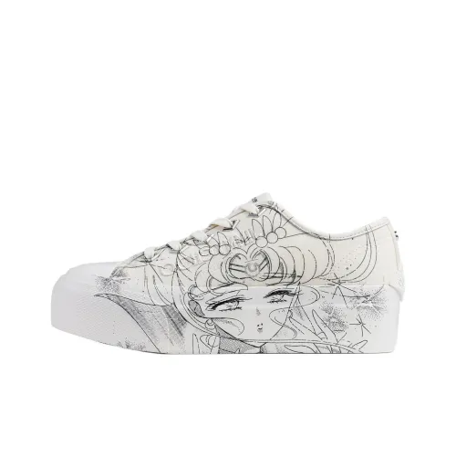 Jimmy Choo Sailor Moon Joint Name Низкий Топ Кеды 5 см Женские Латте