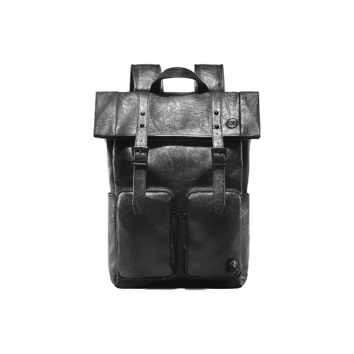 Hatsune Miku Water Repellent Peanuts Текстура PVC Минималистский стиль Повседневный Коммутирование Рюкзак Обычный Унисекс Черный