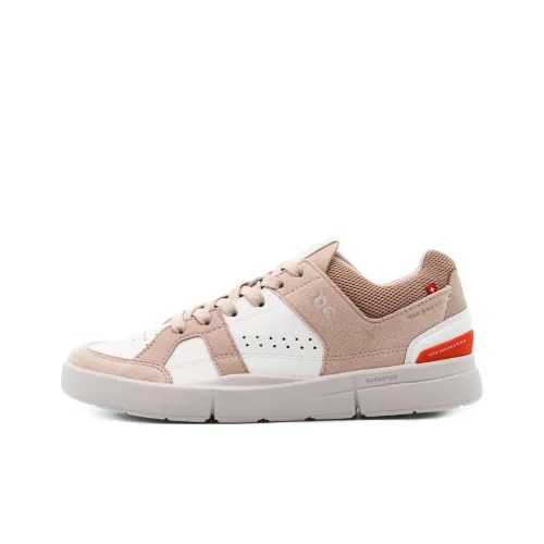 On The Roger Clubhouse Slip-resistant Abrasion-resistant Low Top Casual Shoes Women's Pink На The Roger Clubhouse противоскользящий устойчивый к истиранию низкий топ повседневная обувь женский розовый