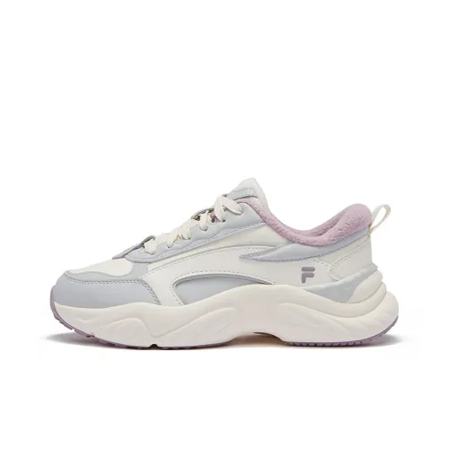 FILA FUSION Conch D Low Топ Кэжуал Женские Белый Серый