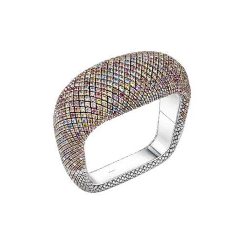 Cartier 18K White Gold Bracelets Unisex Silver Картье 18К Белое Золото Браслеты Унисекс Серебряный