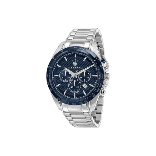 Maserati Мужские часы Кварцевый механизм Синий циферблат