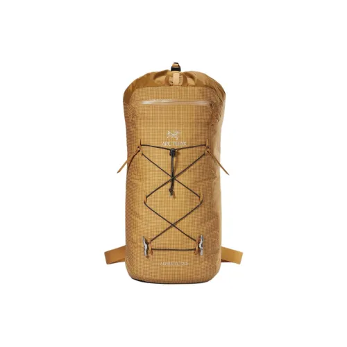 Arcteryx Outdoor Альпинизм Рюкзак Backpack Nylon Светлый Умбра Unisex