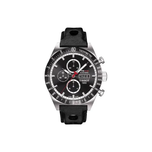 TISSOT Автоматический Механический Механизм Мужские Часы 45 мм Черный