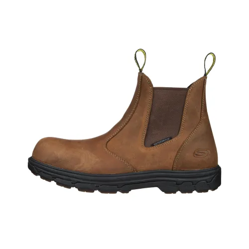 SKECHERS WORK Ботильоны Мужские Коричневые