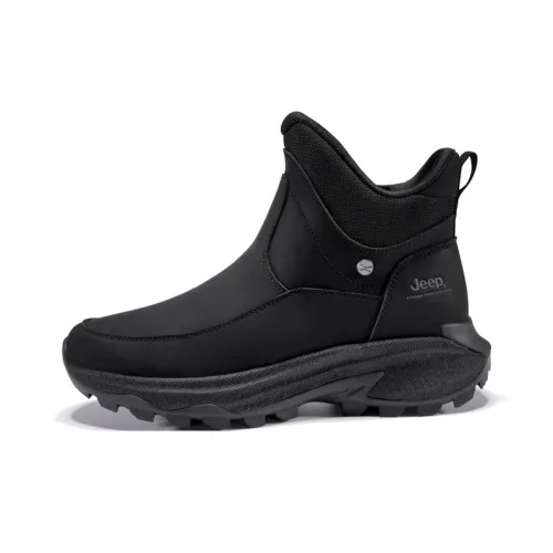 JEEP Устойчивый к истиранию Короткий MID Ботинки для снега Мужской