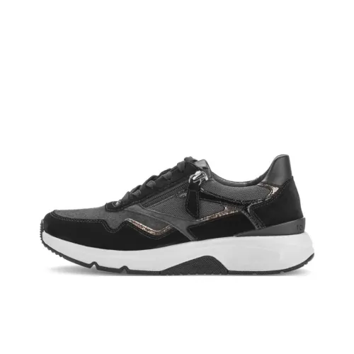 Gabor Низкий топ Повседневная обувь Женская Черный