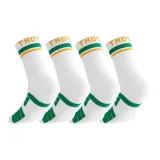 Белый, зеленый, оранжевый, профессиональный, детский, спортивные носки [2 упаковки].