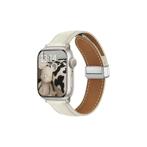 Senior's House Ремешок Apple Совместимость Натуральная кожа Материал Для Apple Watch